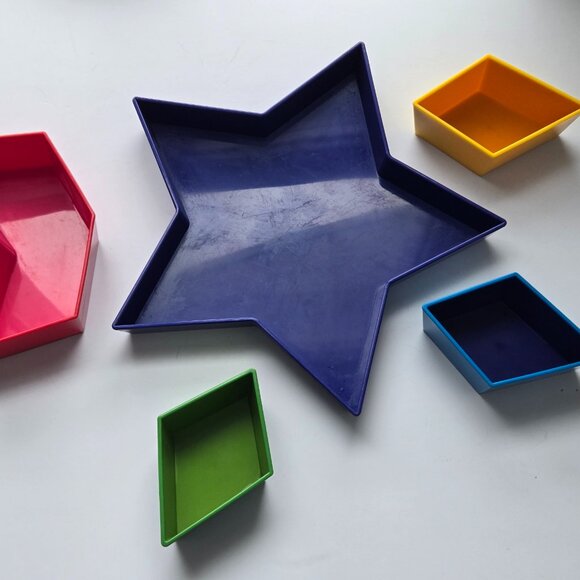 Vintage Target Star Shape Serving Tray - Picture 4 of 4